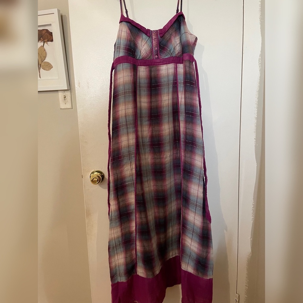 Long maxi dress (purple)